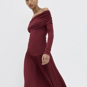 Lioness Field Of Dreams Long Sleeve Maxi Dress - S